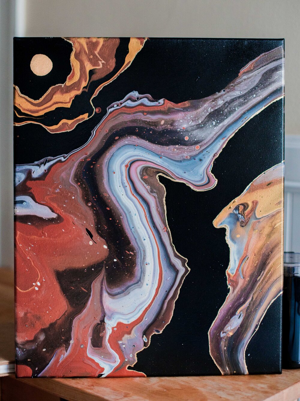 "Eclipse" Original Painting by Courtney Kinnare