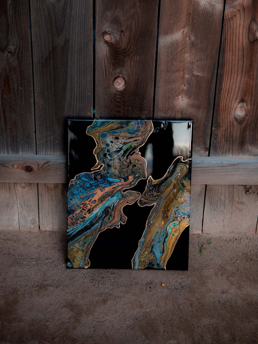 "Give Way" Original Painting by Courtney Kinnare